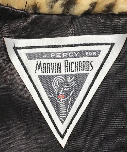 J.PERCY for MARVIN RICHARDS（ェイ・パーシー・フォー・マーヴィン・リチャーズ）J.PERCY for MARVIN RICHARDS (ェイ・パーシー・フォー・マーヴィン・リチャーズ) レオパードエコファーギャングコート ベージュ サイズ:表記なしの古着・服飾アイテム