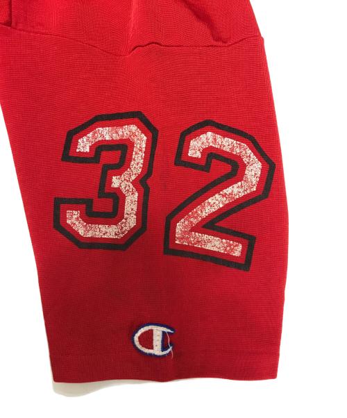 Champion（チャンピオン）Champion (チャンピオン) 80sフットボールTシャツ レッド サイズ:Lの古着・服飾アイテム