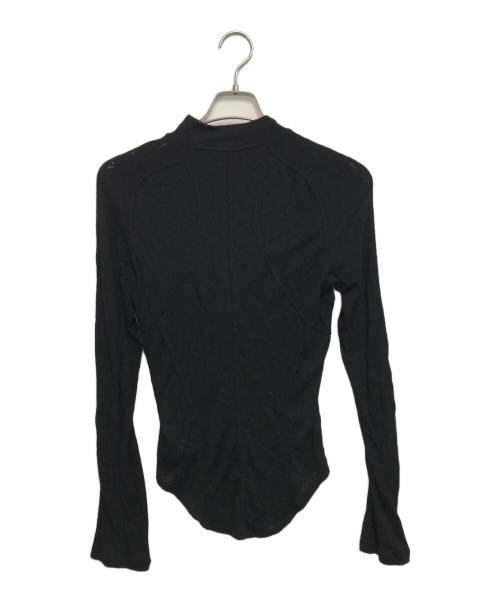 JULIUS（ユリウス）JULIUS (ユリウス) Seamed Skinny Top ブラック サイズ:1の古着・服飾アイテム