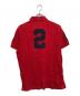 POLO RALPH LAUREN (ポロ・ラルフローレン) 国旗ビッグポニーポロシャツ レッド サイズ:XL：12000円