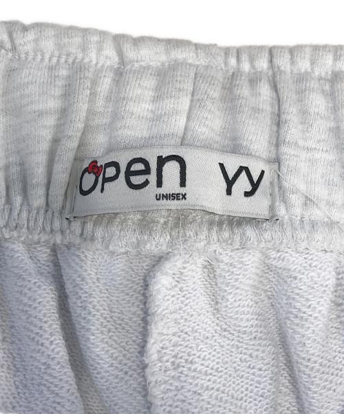 OPEN YY（オープンワイワイ）OPEN YY (オープンワイワイ) HELLO KITTY (ハローキティ) スウェットパンツ グレー サイズ:SMの古着・服飾アイテム