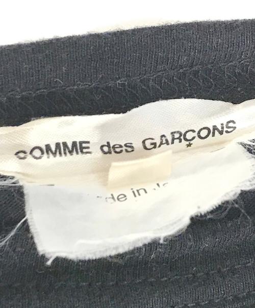 COMME des GARCONS（コムデギャルソン）COMME des GARCONS (コムデギャルソン) フリルカットソー ブラック サイズ:Mの古着・服飾アイテム