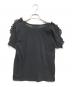 COMME des GARCONS (コムデギャルソン) フリルカットソー ブラック サイズ:M：15000円