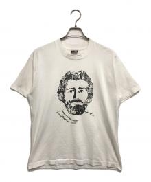 FRUIT OF THE LOOM（フルーツオブザルーム）の古着「90s JOE CASTILLO(ジョー・カスティーヨ)　キリストプリントアートTシャツ」｜ホワイト