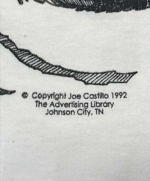 FRUIT OF THE LOOM（フルーツオブザルーム）FRUIT OF THE LOOM (フルーツオブザルーム) 90s JOE CASTILLO(ジョー・カスティーヨ)　キリストプリントアートTシャツ ホワイト サイズ:Lの古着・服飾アイテム