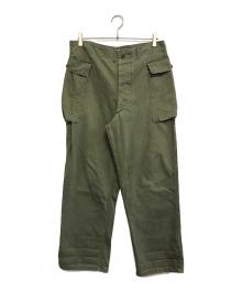 US ARMY（ユーエスアーミー）の古着「M43 Cargo Pants HBT」｜カーキ