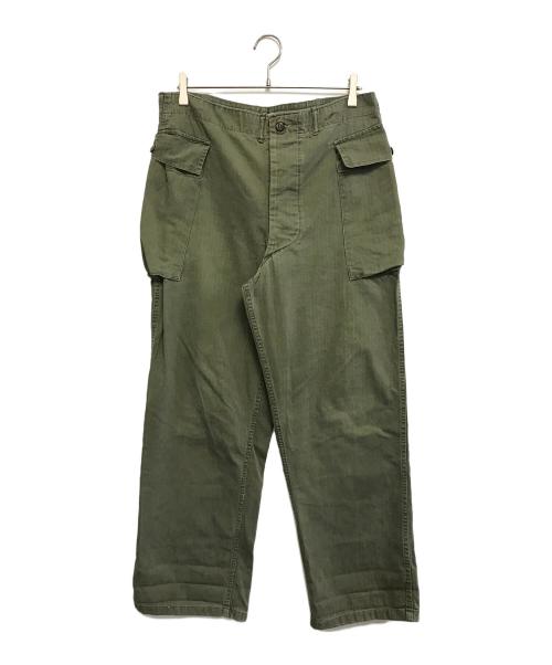US ARMY（ユーエスアーミー）US ARMY (ユーエスアーミー) M43 Cargo Pants HBT カーキ サイズ:W36L32の古着・服飾アイテム