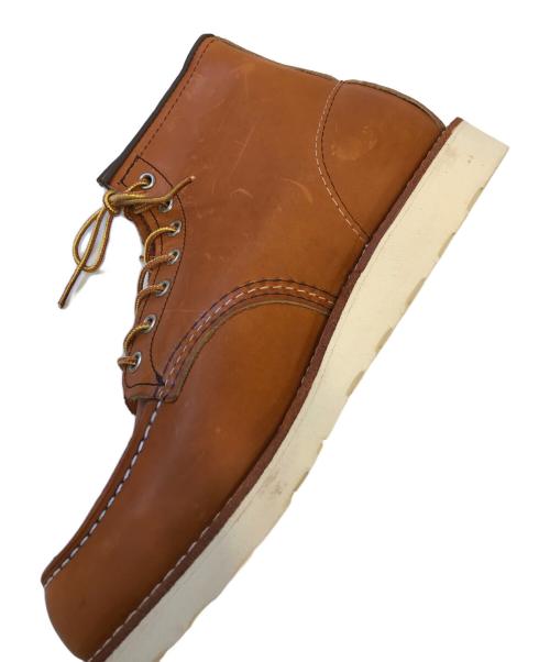 RED WING（レッドウィング）RED WING (レッドウィング) 6-inch Classic Moc ブラウン サイズ:USA9/27cmの古着・服飾アイテム