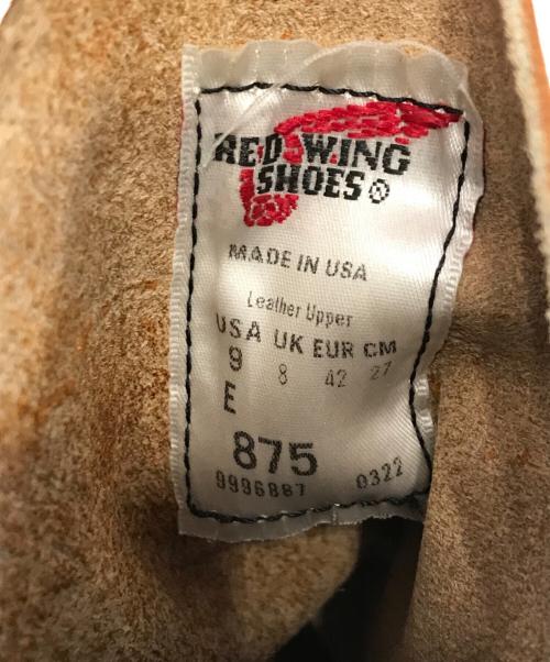 RED WING（レッドウィング）RED WING (レッドウィング) 6-inch Classic Moc ブラウン サイズ:USA9/27cmの古着・服飾アイテム