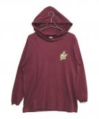 stussyステューシー）の古着「Mr.BlobプリントTシャツ」｜ボルドー