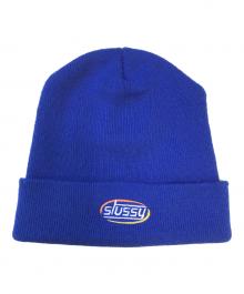 stussy（ステューシー）の古着「ニット帽」｜ブルー