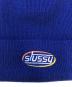 中古・古着 stussy (ステューシー) ニット帽 ブルー サイズ:表記なし：12000円