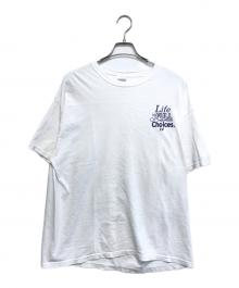 Hanes（ヘインズ）の古着「プリントTシャツ」｜ホワイト
