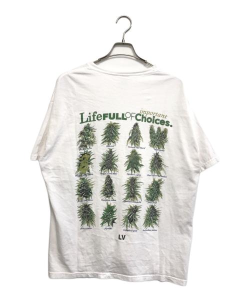 Hanes（ヘインズ）Hanes (ヘインズ) プリントTシャツ ホワイト サイズ:XLの古着・服飾アイテム