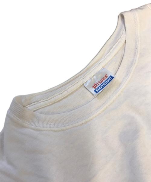 Hanes（ヘインズ）Hanes (ヘインズ) プリントTシャツ ホワイト サイズ:XLの古着・服飾アイテム