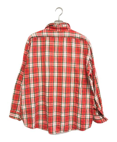 KING LOUIE（キングルイ）KING LOUIE (キングルイ) チェックネルシャツ レッド サイズ:表記なしの古着・服飾アイテム