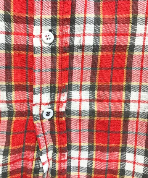 KING LOUIE（キングルイ）KING LOUIE (キングルイ) チェックネルシャツ レッド サイズ:表記なしの古着・服飾アイテム