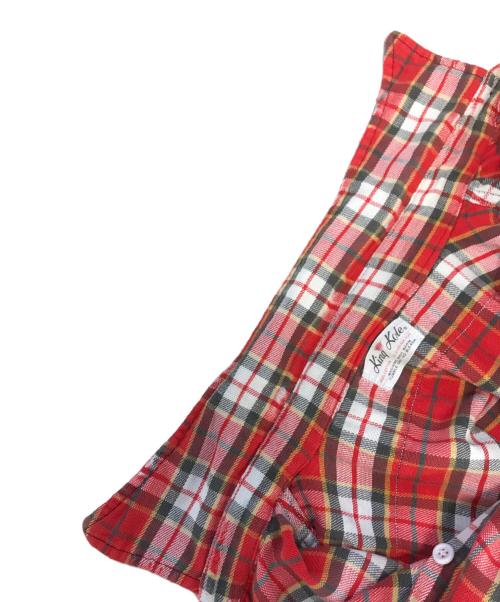 KING LOUIE（キングルイ）KING LOUIE (キングルイ) チェックネルシャツ レッド サイズ:表記なしの古着・服飾アイテム