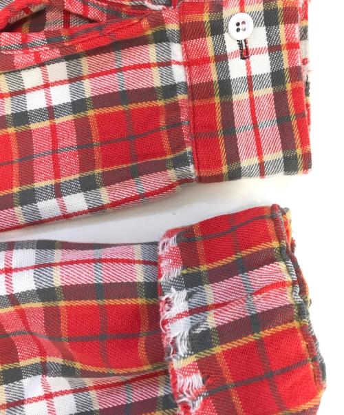 KING LOUIE（キングルイ）KING LOUIE (キングルイ) チェックネルシャツ レッド サイズ:表記なしの古着・服飾アイテム