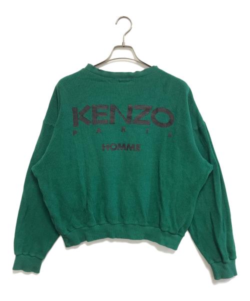 KENZO（ケンゾー）KENZO (ケンゾー) ニット グリーン サイズ:Fの古着・服飾アイテム