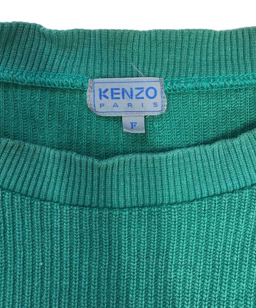 KENZO（ケンゾー）KENZO (ケンゾー) ニット グリーン サイズ:Fの古着・服飾アイテム