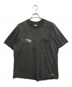 モーターサイクルTシャツモーターサイクルTシャツ）の古着「80s HARLEY-DAVIDSON(ハーレーダビッドソン) モーターサイクルTシャツ」｜ブラック