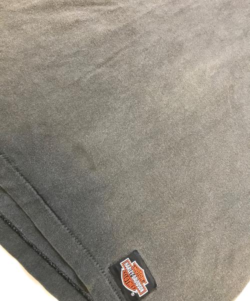 モーターサイクルTシャツ（モーターサイクルTシャツ）モーターサイクルTシャツ (モーターサイクルTシャツ) 80s HARLEY-DAVIDSON(ハーレーダビッドソン) モーターサイクルTシャツ ブラック サイズ:XXLの古着・服飾アイテム