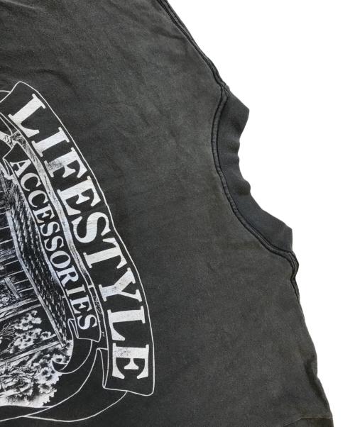 モーターサイクルTシャツ（モーターサイクルTシャツ）モーターサイクルTシャツ (モーターサイクルTシャツ) 80s HARLEY-DAVIDSON(ハーレーダビッドソン) モーターサイクルTシャツ ブラック サイズ:XXLの古着・服飾アイテム
