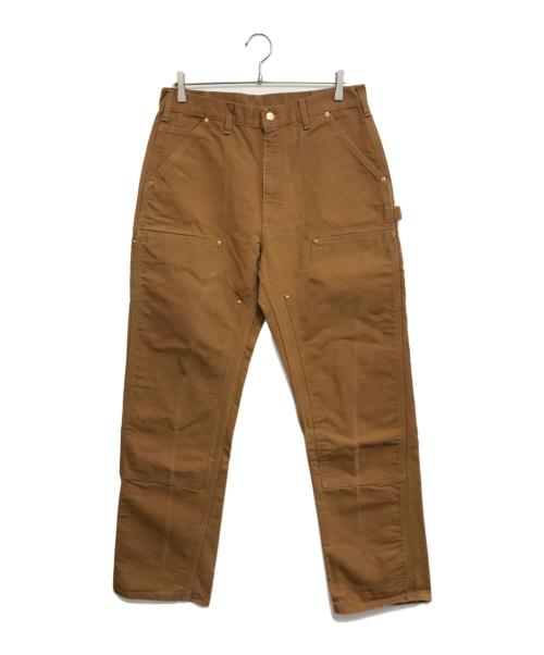 CarHartt（カーハート）CarHartt (カーハート) ダブルニーペインターパンツ ブラウン サイズ:W34 L34の古着・服飾アイテム