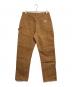 CarHartt (カーハート) ダブルニーペインターパンツ ブラウン サイズ:W34 L34：23000円