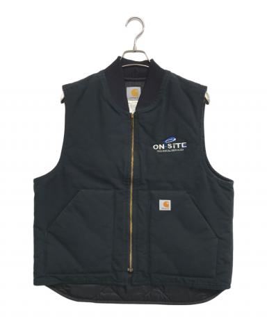 ✨今日だけ価格✨❐Carhartt WIP ダックベスト 【黒 】USED美品 中古・古着通販】CarHartt (カーハート) ダックベスト ブラック サイズ