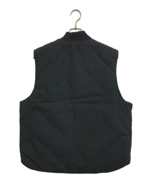 CarHartt（カーハート）CarHartt (カーハート) ダックベスト ブラック サイズ:Lの古着・服飾アイテム