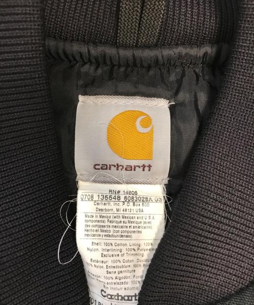 CarHartt（カーハート）CarHartt (カーハート) ダックベスト ブラック サイズ:Lの古着・服飾アイテム