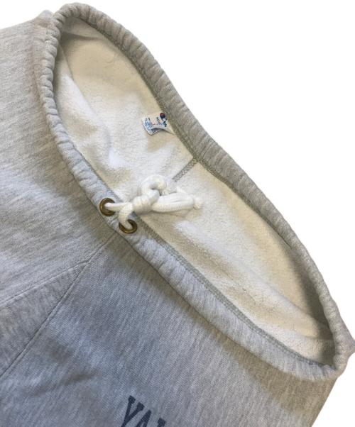 Champion（チャンピオン）Champion (チャンピオン) 染込みプリント リバースウィーブパンツ グレー サイズ:LARGEの古着・服飾アイテム