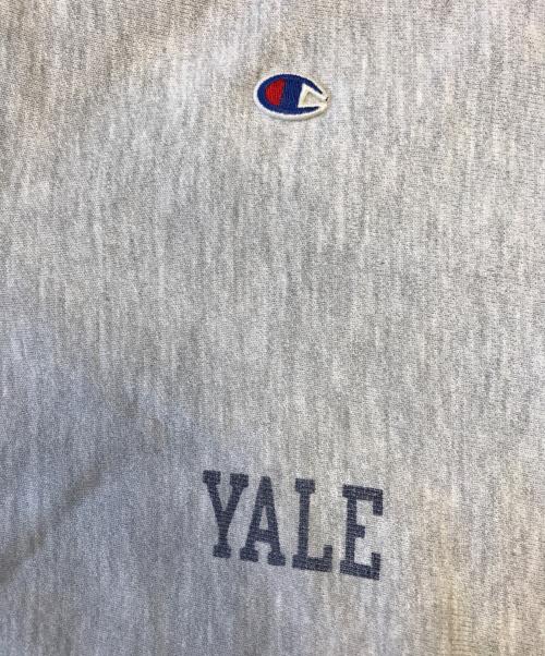 Champion（チャンピオン）Champion (チャンピオン) 染込みプリント リバースウィーブパンツ グレー サイズ:LARGEの古着・服飾アイテム