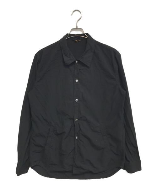 COMME des GARCONS HOMME DEUX（コムデギャルソン オム ドゥ）COMME des GARCONS HOMME DEUX (コムデギャルソン オム ドゥ) シワ加工スナップシャツ ブラック サイズ:Lの古着・服飾アイテム