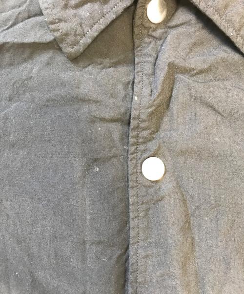 COMME des GARCONS HOMME DEUX（コムデギャルソン オム ドゥ）COMME des GARCONS HOMME DEUX (コムデギャルソン オム ドゥ) シワ加工スナップシャツ ブラック サイズ:Lの古着・服飾アイテム