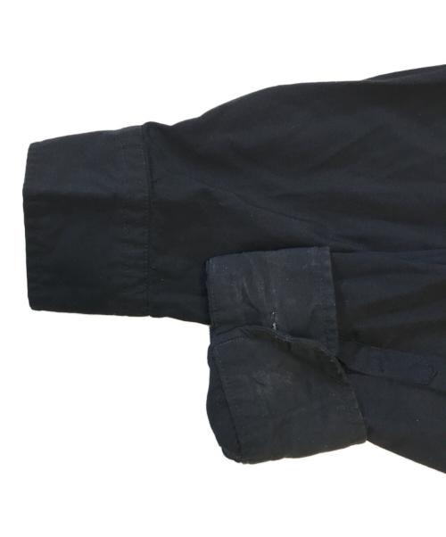 COMME des GARCONS HOMME DEUX（コムデギャルソン オム ドゥ）COMME des GARCONS HOMME DEUX (コムデギャルソン オム ドゥ) シワ加工スナップシャツ ブラック サイズ:Lの古着・服飾アイテム