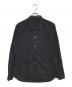 COMME des GARCONS HOMME DEUX（コムデギャルソン オム ドゥ）の古着「シワ加工スナップシャツ」｜ブラック