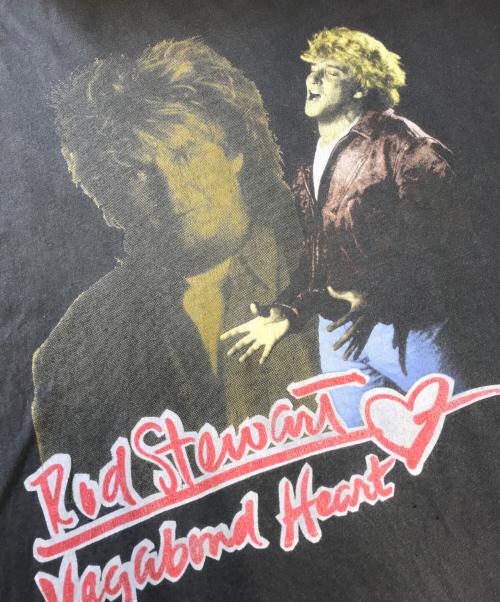 アーティストTシャツ（アーティストTシャツ）アーティストTシャツ (アーティストTシャツ) 90s Rod Stewart(ロッド スチュワート) アーティストTシャツ ブラック サイズ:XLの古着・服飾アイテム