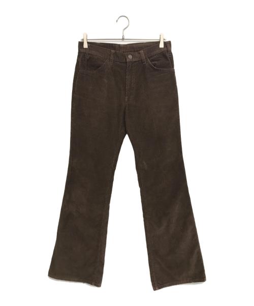 LEVI'S（リーバイス）LEVI'S (リーバイス) フレアコーデュロイパンツ ブラウン サイズ:表記なしの古着・服飾アイテム