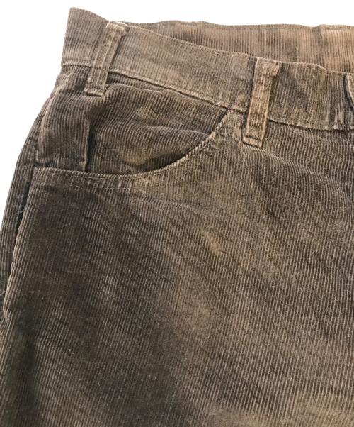 LEVI'S（リーバイス）LEVI'S (リーバイス) フレアコーデュロイパンツ ブラウン サイズ:表記なしの古着・服飾アイテム