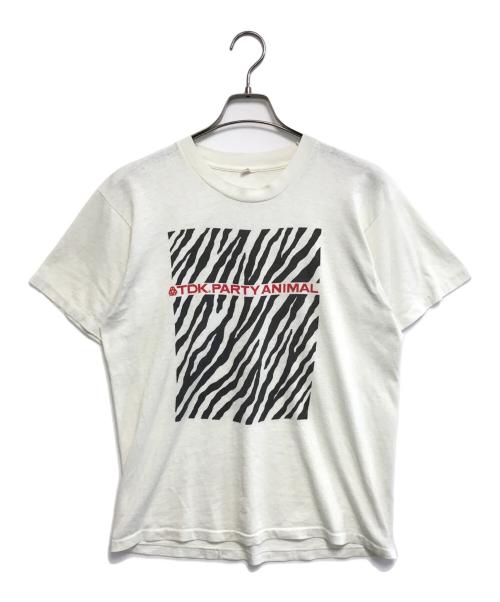SCREEN STARS（スクリーンズスターズ）SCREEN STARS (スクリーンズスターズ) 企業プロモーションTシャツ ホワイト サイズ:表記なしの古着・服飾アイテム
