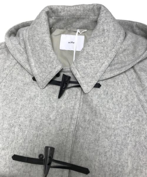 miffew（ミフュー）miffew (ミフュー) DUFFLE DOWN COAT グレー サイズ:SIZE 3の古着・服飾アイテム