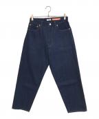 kelen×lenoケレン×リノ）の古着「LOOSE TAPERED JEANS」｜インディゴ