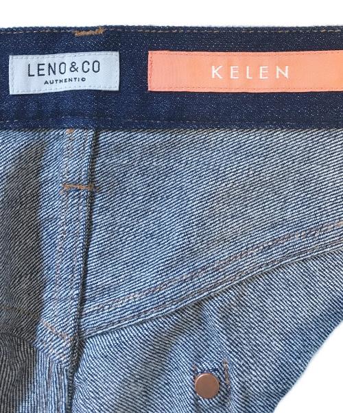 kelen（ケレン）kelen (ケレン) leno (リノ) LOOSE TAPERED JEANS インディゴ サイズ:Sの古着・服飾アイテム