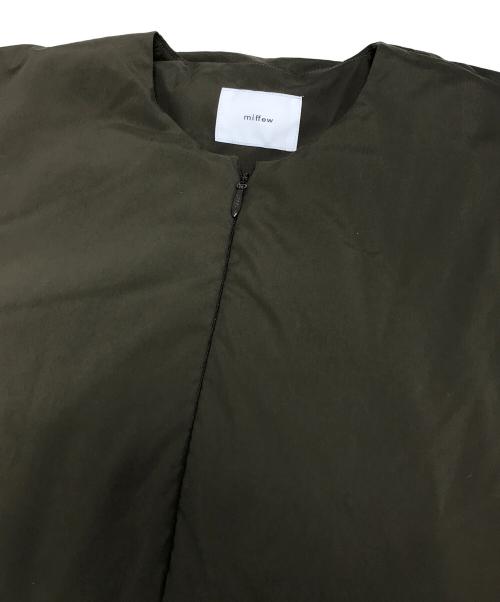 miffew（ミフュー）miffew (ミフュー) OVER DOWN JACKET オリーブ サイズ:SIZE 1の古着・服飾アイテム