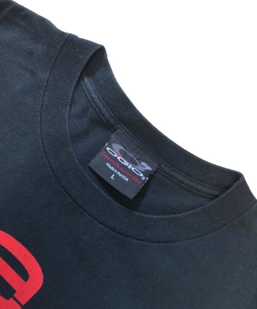 バンドTシャツ（バンドTシャツ）バンドTシャツ (バンドTシャツ) GRAND FUNK RAILROAD(グランド・ファンク・レイルロード) バンドTシャツ ブラック サイズ:Lの古着・服飾アイテム
