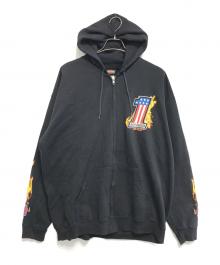 HARLEY-DAVIDSON（ハーレーダビッドソン）の古着「10’s ジップパーカー」｜ブラック