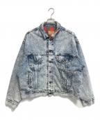 LEVI'Sリーバイス）の古着「ケミカルウォッシュデニムジャケット」｜インディゴ